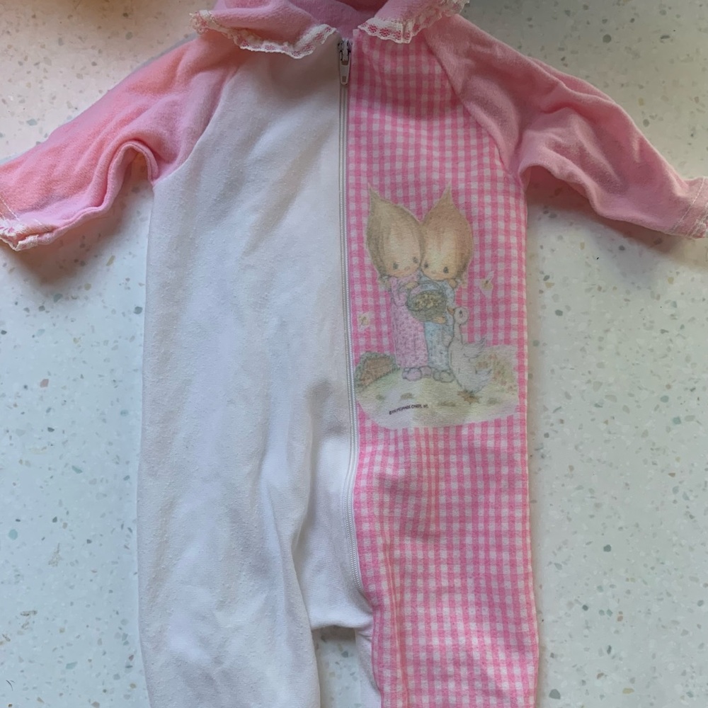 Vintage Hallmark Dolls Baby Footie Sleeper